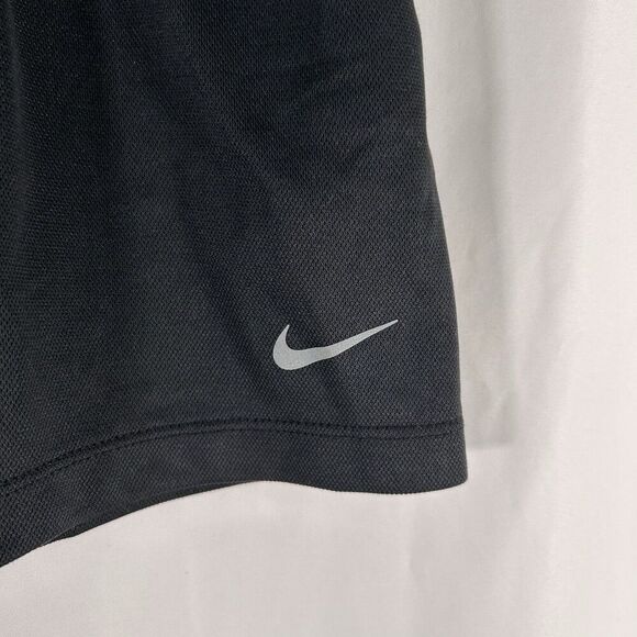 New Nike Shorts Women's XS Black Pull On Drawstring Pockets Loose Fit Dri-Fit - Picture 4 of 8